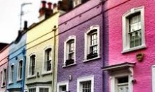 Le tipiche case di Notting Hill