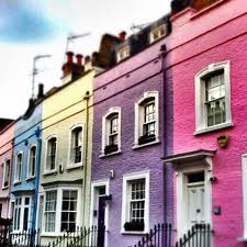 Le tipiche case di Notting Hill