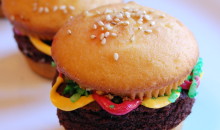 Hamburger cupcackes